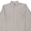 Vintage beige Ralph Lauren Shirt - mens medium