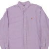 Vintage purple Ralph Lauren Shirt - mens large