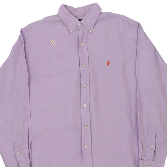 Vintage purple Ralph Lauren Shirt - mens large