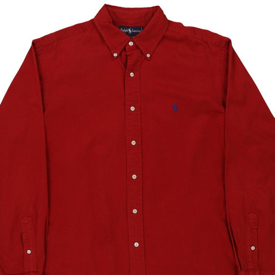 Vintage red Ralph Lauren Shirt - mens x-large