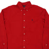 Vintage red Ralph Lauren Shirt - mens large