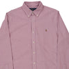 Vintage pink Ralph Lauren Shirt - mens large