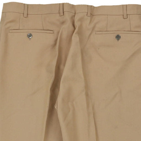 Vintage beige Bell Trousers - mens 34" waist