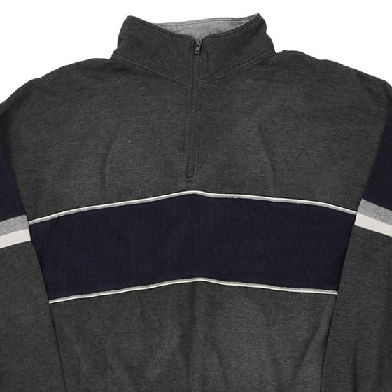 Vintage grey Usa Olympics 1/4 Zip - mens large