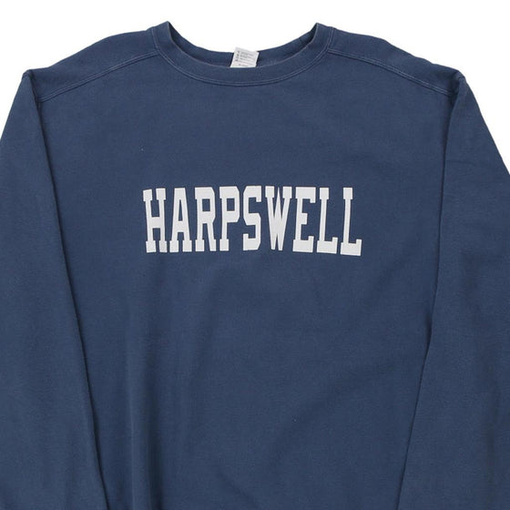 Vintage blue Harpswell Authentic Pigment Sweatshirt - mens x-large