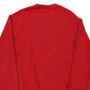 Vintage red Nike Sweatshirt - mens x-large