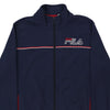 Vintage navy Fila Zip Up - mens x-large