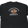 Vintage black Wauwatosa, Wisconsin Harley Davidson T-Shirt - mens xx-large