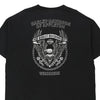 Vintage black Appleton, Wisconsin Harley Davidson T-Shirt - mens x-large