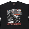 Vintage black Harley Davidson T-Shirt - mens xx-large