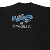 Vintage black Pensacola, Illinois Harley Davidson T-Shirt - mens xx-large