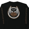 Vintage black Harley Davidson Long Sleeve T-Shirt - mens xx-large