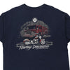 Vintage navy Harley Davidson T-Shirt - mens x-large