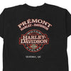 Vintage black Quebec City, Quebec Harley Davidson T-Shirt - mens x-large