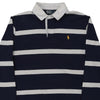 Vintage navy Polo Ralph Lauren Rugby Shirt - mens xx-large