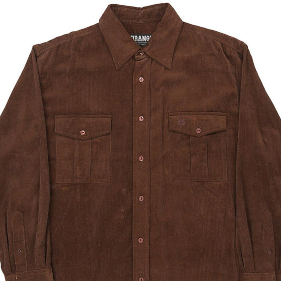 Pre-Loved brown Durango Urban Outfitters Cord Shirt - mens medium