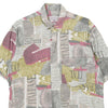 Vintage multicoloured Azura Casual Patterned Shirt - mens medium