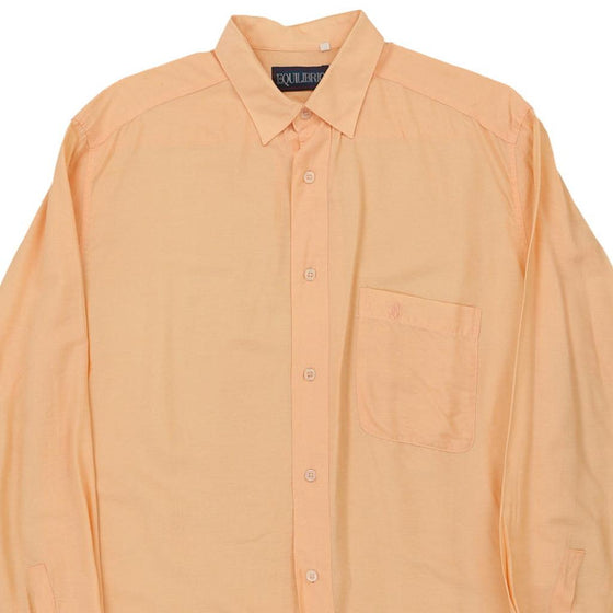 Vintage orange Equilibrio Shirt - mens medium