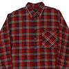 Vintage red Fastwear Flannel Shirt - mens large