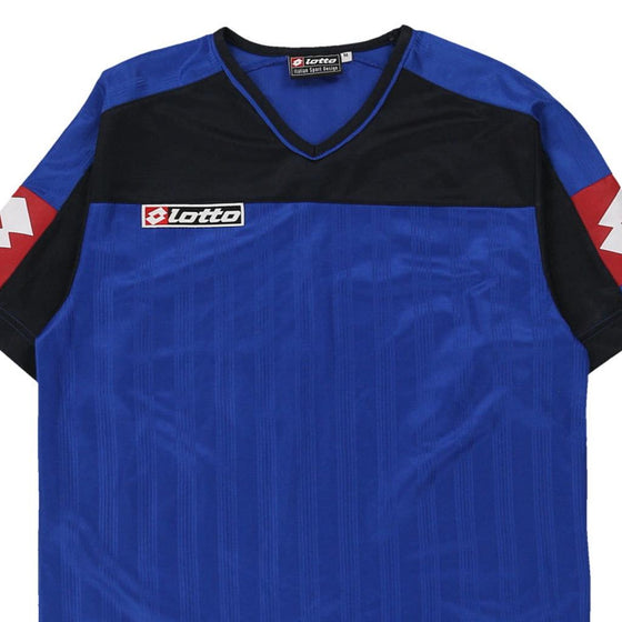 Vintage blue Lotto Football Shirt - mens medium