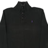 Vintage black Ralph Lauren 1/4 Zip - mens small