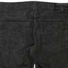 Vintage black Ricky True Religion Denim Shorts - mens 36" waist