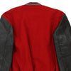 Vintage red Dave Will Creek Butwin Varsity Jacket - mens x-large