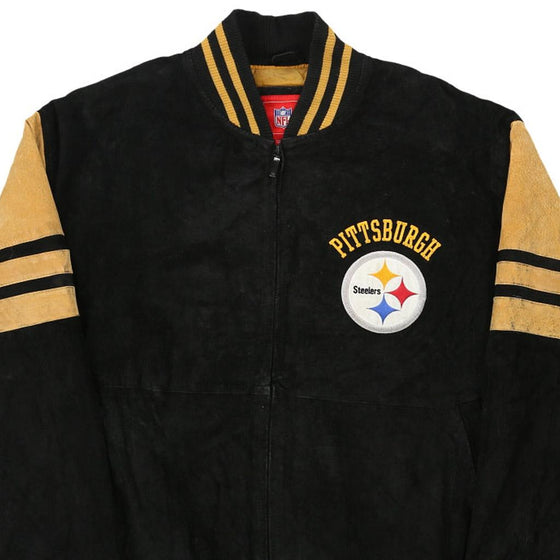 Vintage black Pittsburgh Steelers Nfl Varsity Jacket - mens xx-large