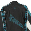 Vintage black Detroit Pistons Pro Player Varsity Jacket - mens large