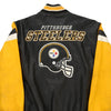 Vintage block colour Pittsburgh Steelers Nfl Varsity Jacket - mens xx-large