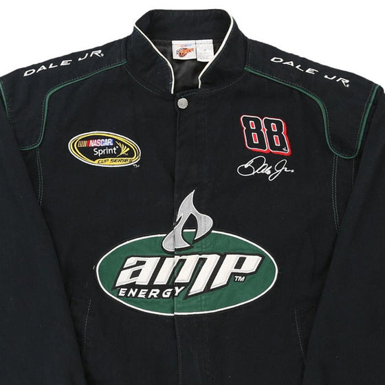 Vintage black Dale Earnhardt Jr. Winners Circle Varsity Jacket - mens medium