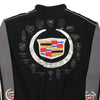 Vintage black Cadillac Jh Designs Varsity Jacket - mens xxxxxx-large