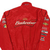 Vintage red Budweiser Chase Authentics Varsity Jacket - mens x-large