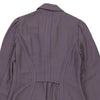 Luisa Spagnoli Blazer - Medium Purple Linen Blend