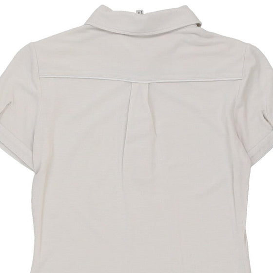 Armani Jeans Polo Shirt - Small White Cotton