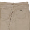 Armani Jeans Jeans - 32W UK 14 Beige Cotton