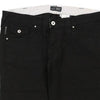 Armani Jeans Jeans - 32W UK 10 Black Linen Blend