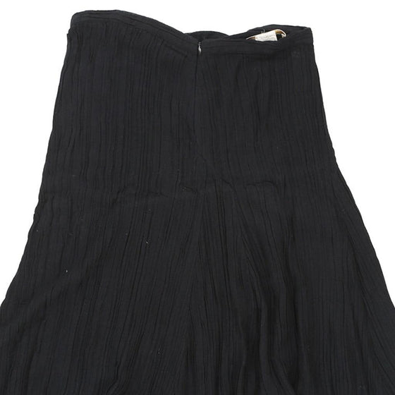 Cavalli Class Midi Skirt - 28W UK 8 Black Viscose