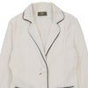 Iceberg Blazer - XS White Cotton