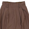 Vintage brown Unbranded Midi Skirt - womens 24" waist