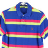 Vintage block colour Polo Ralph Lauren Polo Shirt - mens medium