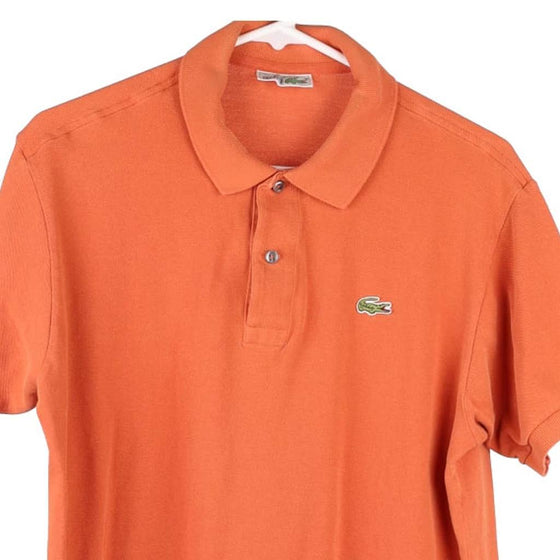 Vintage orange Lacoste Polo Shirt - mens large