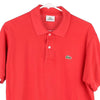 Vintage red Lacoste Polo Shirt - mens medium