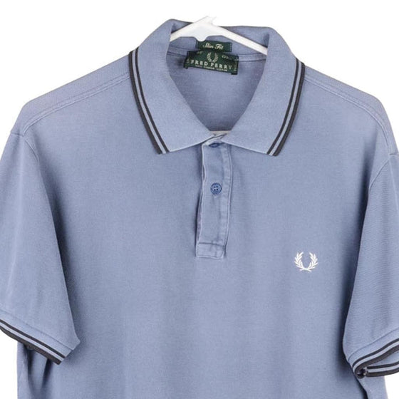 Vintage blue Fred Perry Polo Shirt - mens x-large