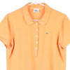 Vintage orange Lacoste Polo Shirt - womens large