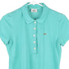 Vintage teal Lacoste Polo Shirt - womens medium