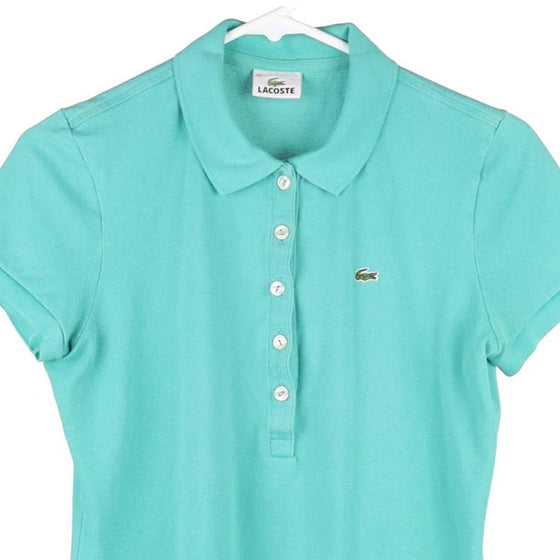 Vintage teal Lacoste Polo Shirt - womens medium