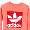 Vintage pink Adidas Sweatshirt - womens medium