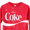 Vintage red Coca-Cola Sweatshirt - womens small