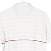 Vintage white Lacoste Polo Shirt - mens medium